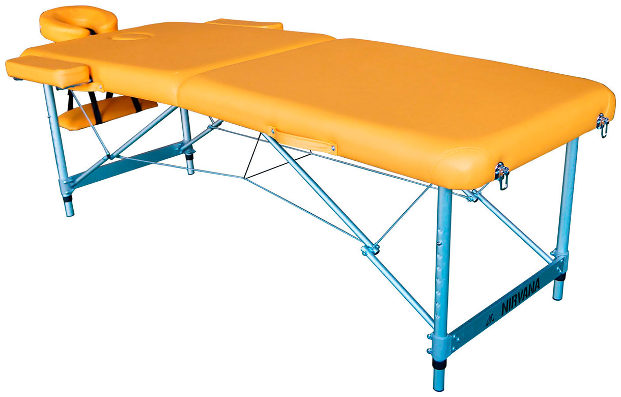 Изображение товара Массажный стол DFC NIRVANA Elegant LUXE, цвет горчичный (TS2010_M)