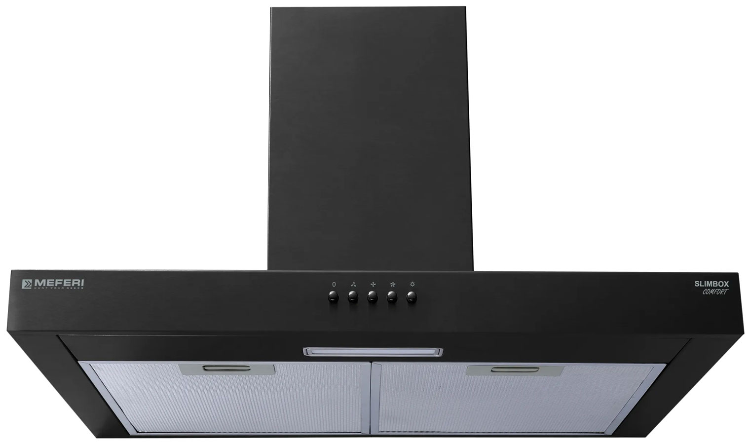 

Вытяжка Meferi SLIMBOX60BK LIGHT, Черный