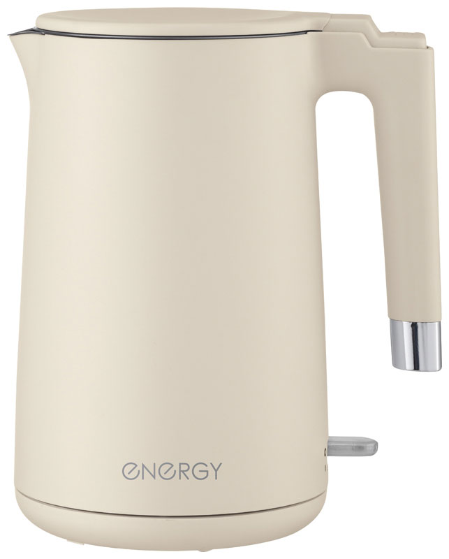 Чайник электрический Energy E-215 (1.7 л), бежевый, двойной корпус (164158) Чайник электрический Energy E-215 (1.7 л), бежевый, двойной корпус (164158)
