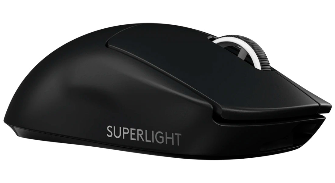 Изображение товара Мышь игровая беспроводная Logitech PRO X SUPERLIGHT, черный (910-005880)