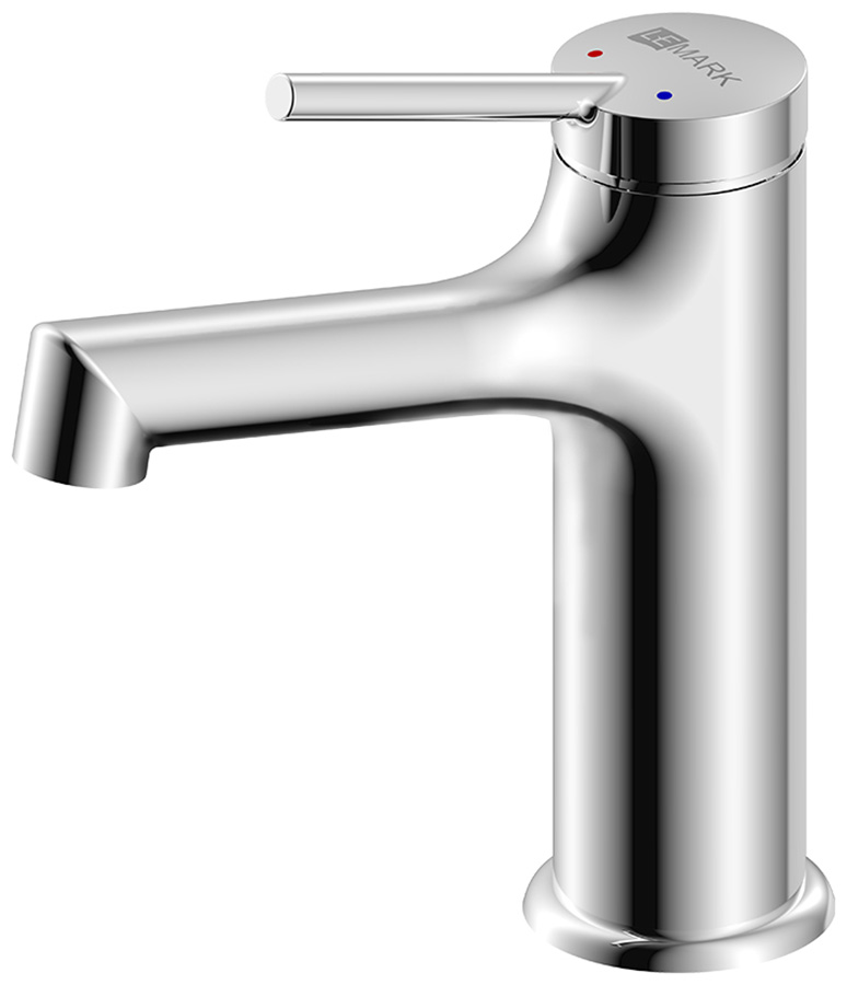 Изображение товара Смеситель для раковины Lemark монолитный, латунь/хром (LM3806C)