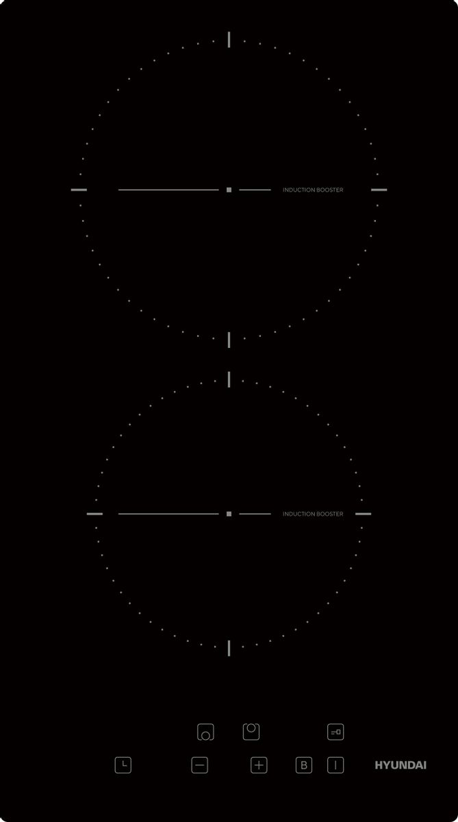 

Электрическая варочная панель Hyundai HHI 3710 BG, Черный