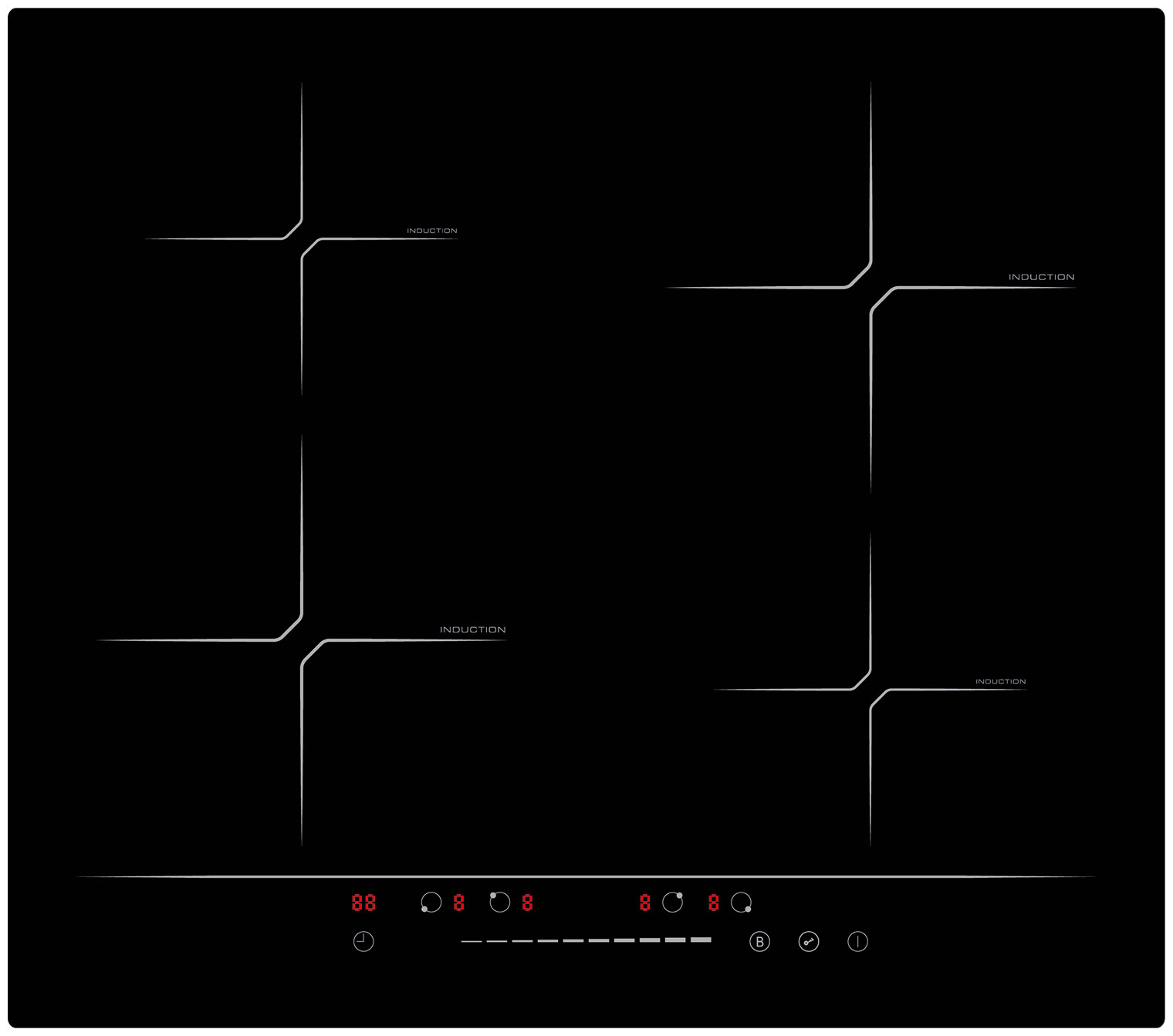 Изображение товара Электрическая варочная панель Simfer H60I74S024