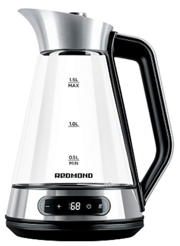 Изображение товара Чайник электрический Редмонд (KG222), стекло/сталь