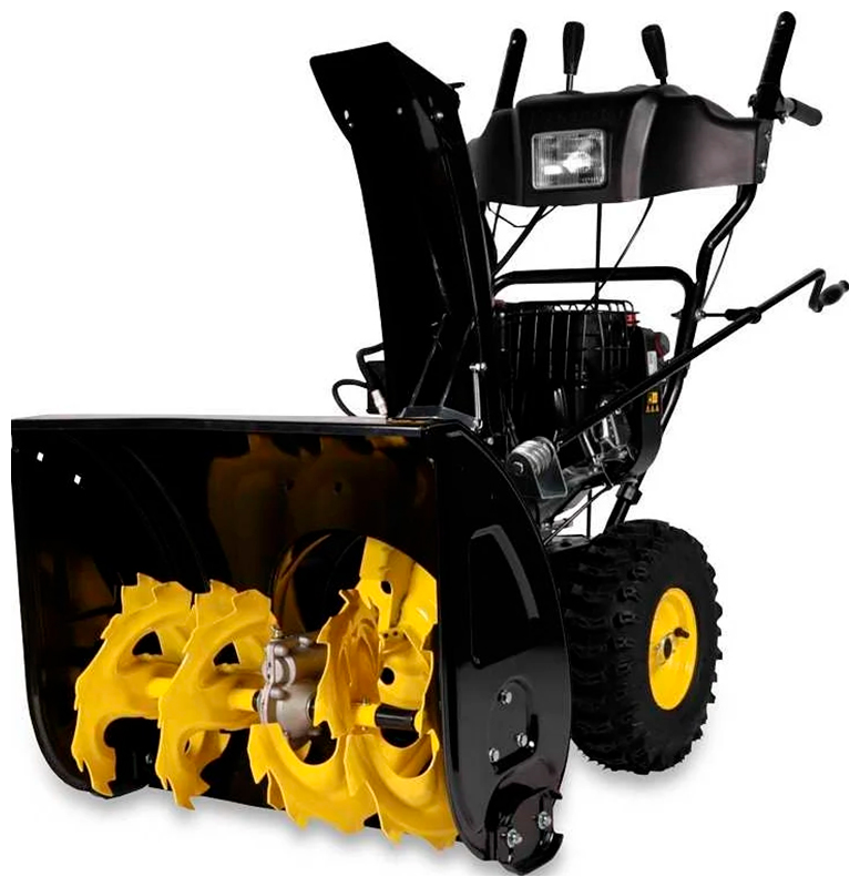 Изображение товара Снегоотбрасыватель Champion ST761BS, 6.5лс, S950, 61см, 6F/2Rколеса, 3л, 78.5кг, эл.стартер, фара, обогрев