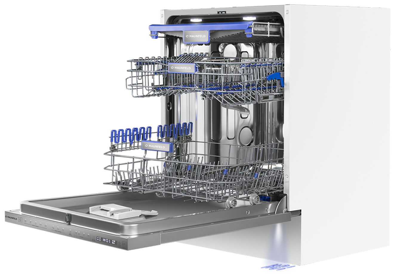 Изображение товара Встраиваемая посудомоечная машина Maunfeld MLP60330T Smart Beam Inverter