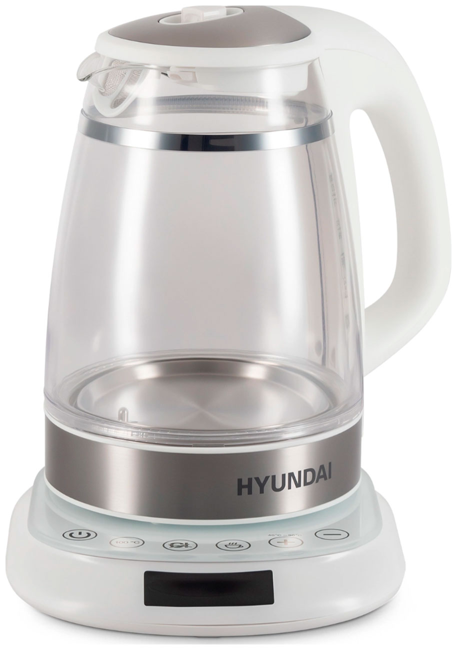 Изображение товара Электрический чайник Hyundai HYK-G5507 1.7л, сенсорное управление, стекло