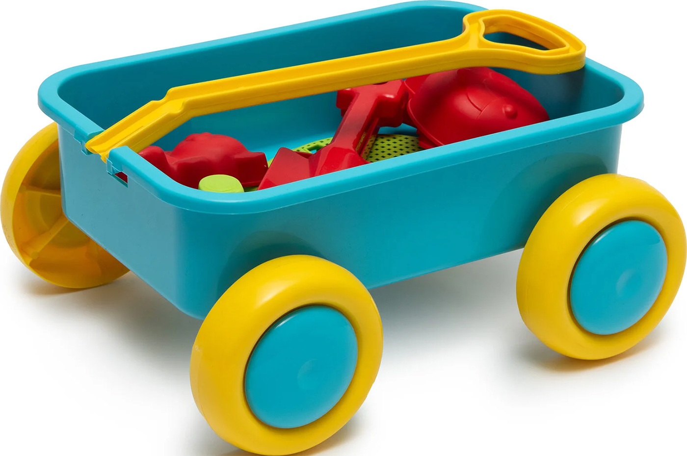 Изображение товара Тележка ZebraToys Стар с песочным набором - безопасная детская игрушка для песочницы