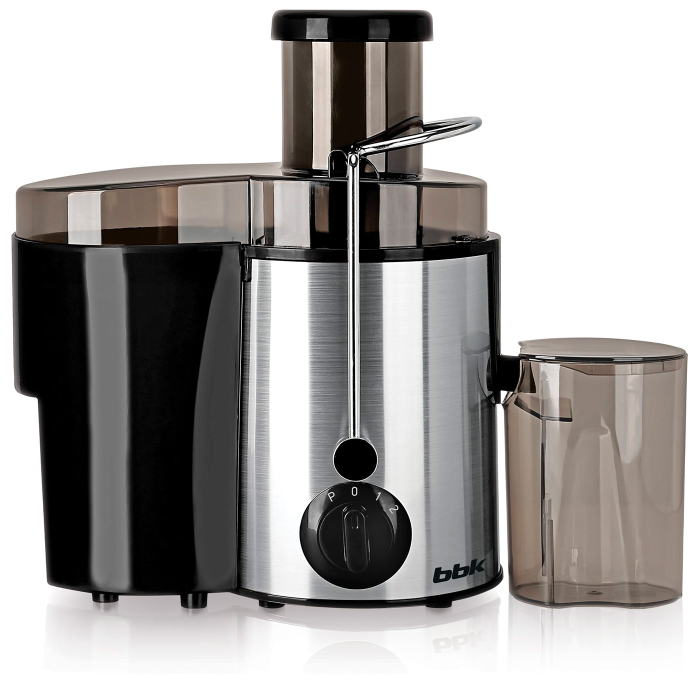 Изображение товара Соковыжималка BBK JC080-H21 центрифужная мощность 800 Вт черный металлик