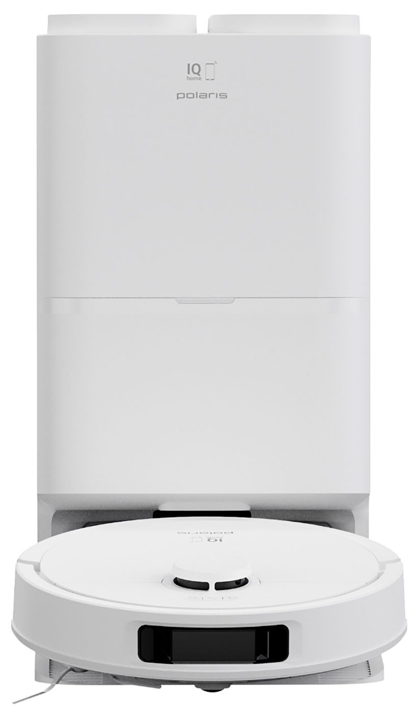 Изображение товара Робот-пылесос Polaris PVCRAC 7790 WIFI IQ Home, ,белый, со станцией самоочистки