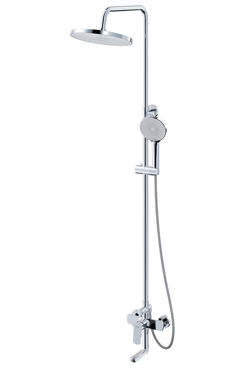 Изображение товара Душевая система AWP Angara S2762C с тропическим душем и поворотным изливом, хром