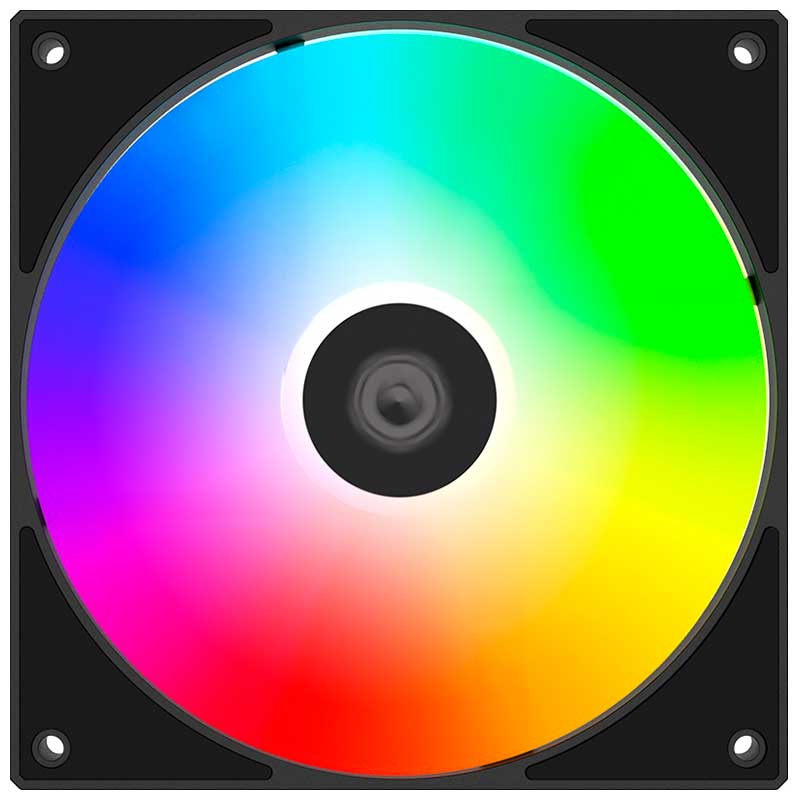 Изображение товара Вентилятор для корпуса ID-Cooling 140 мм PWM ARGB AS-140-ARGB-K