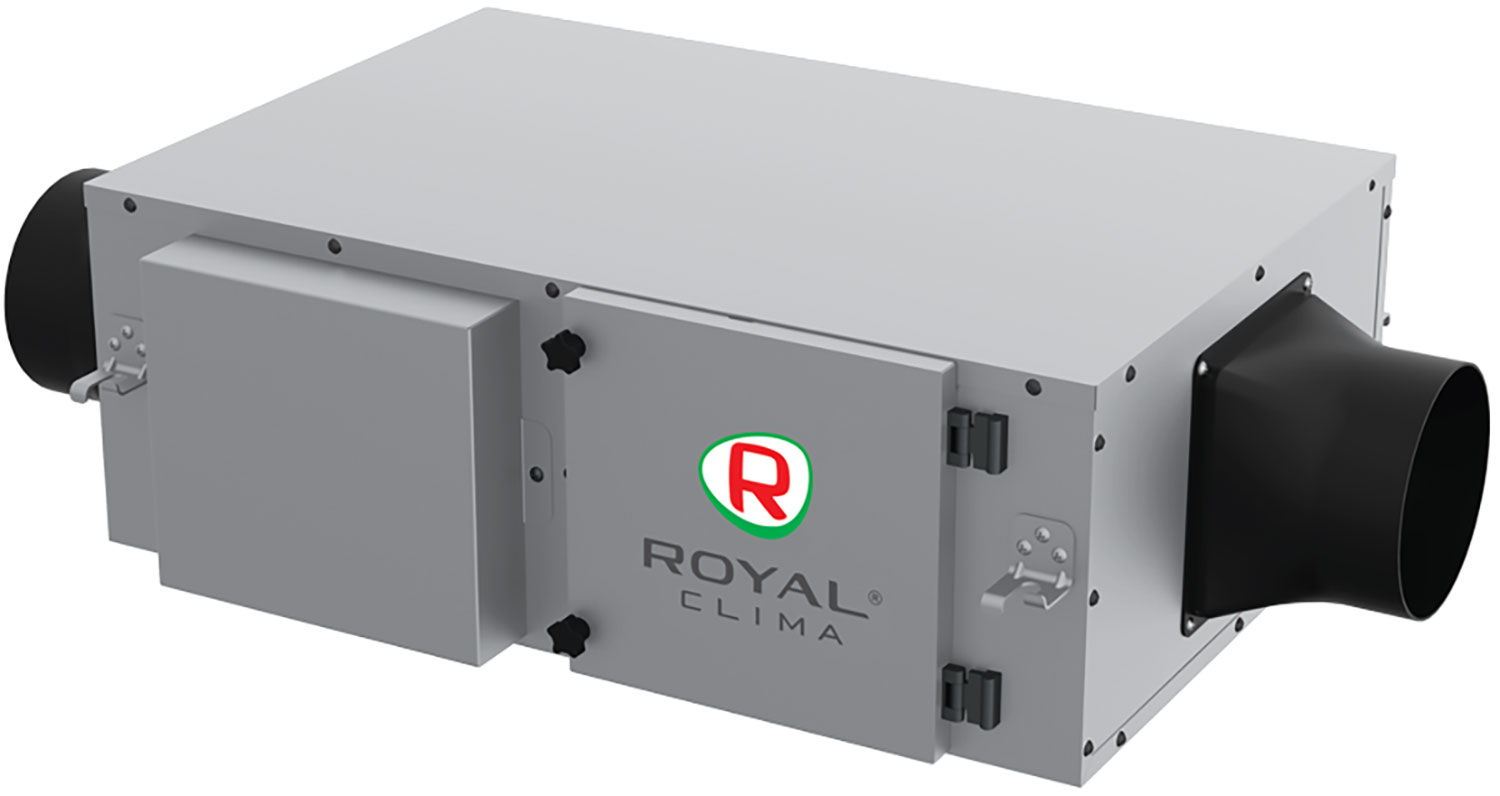 Изображение товара Компактная приточная установка Royal Clima RCV-900 LUX c Wi-Fi и системой очистки