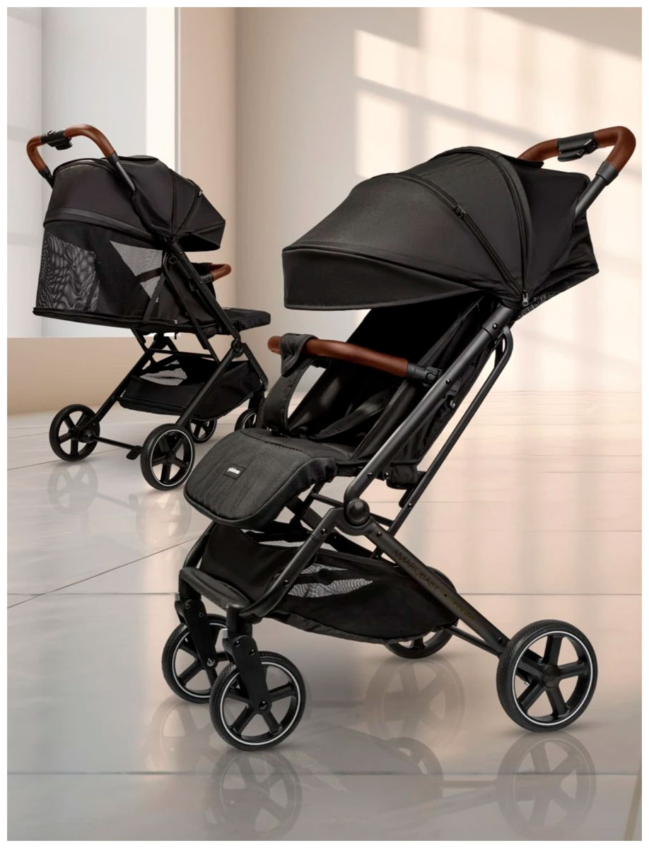 Изображение товара Коляска прогулочная Amarobaby Route AB23-10ROUTE/09, черный