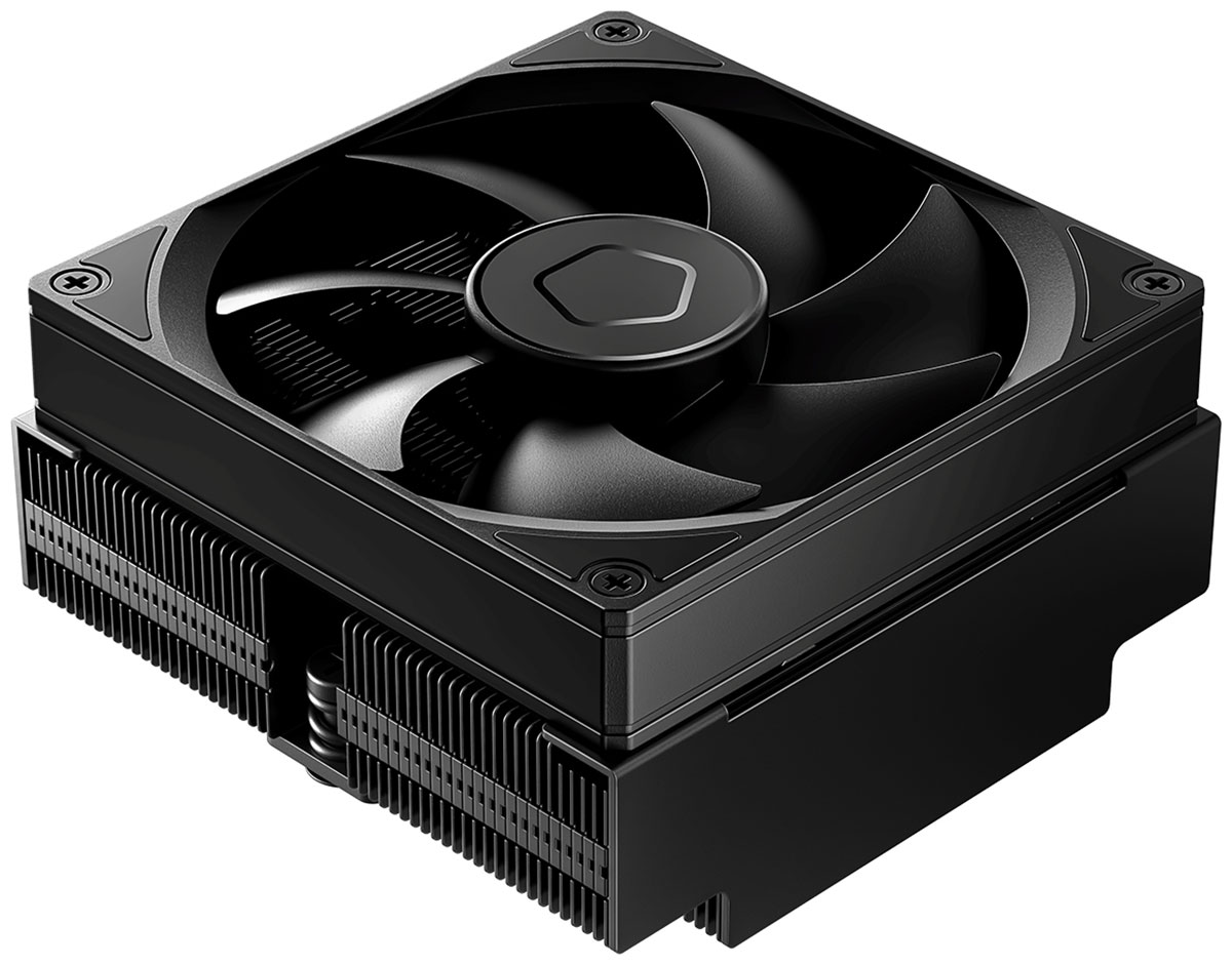 Изображение товара Кулер для процессора ID-Cooling IS-53-XT BLACK с медным основанием и одним вентилятором