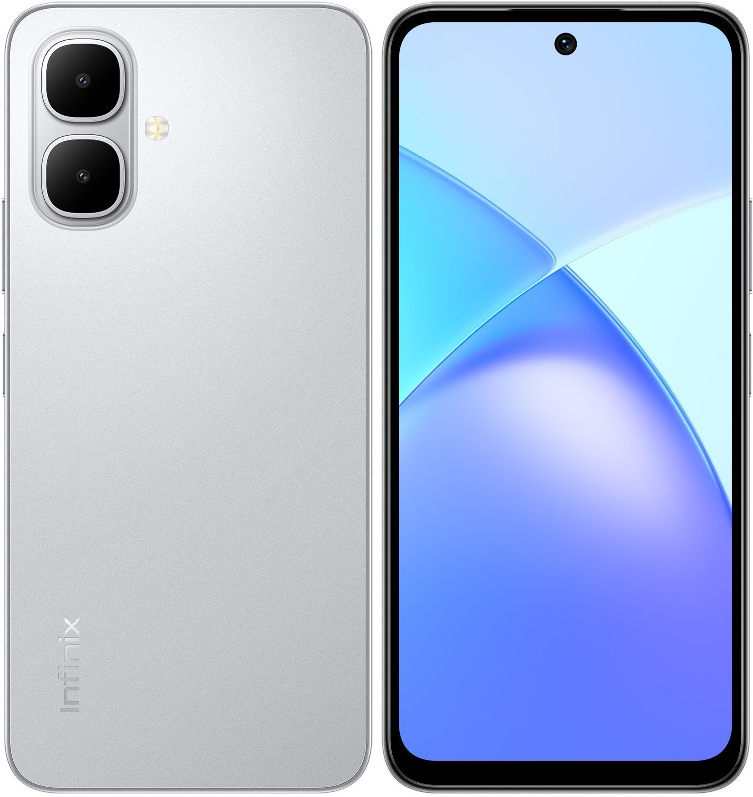 Изображение товара Смартфон Infinix SMART 10 4+128GB Titanium Silver