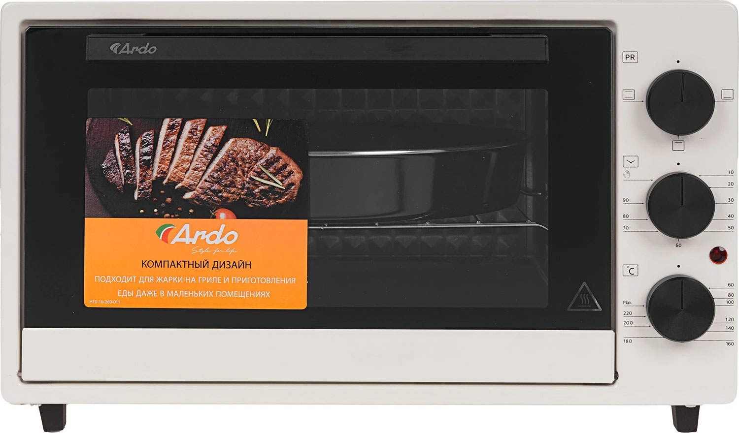 Изображение товара Мини-печь Ardo MO3831C2 с грилем и таймером на 90 минут