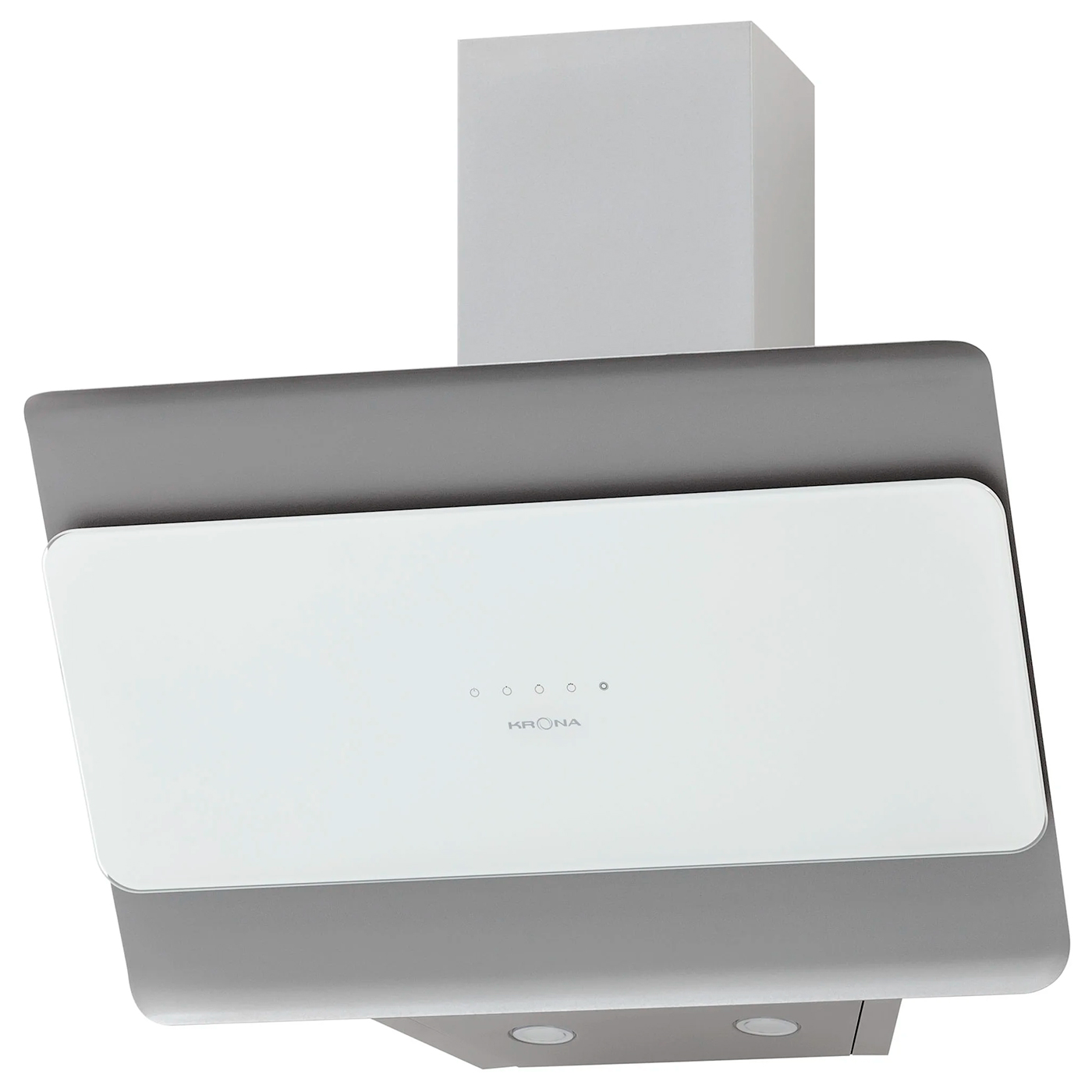 Изображение товара Вытяжка Krona URAN 600 DN White 4S наклонная настенная с сенсорным управлением
