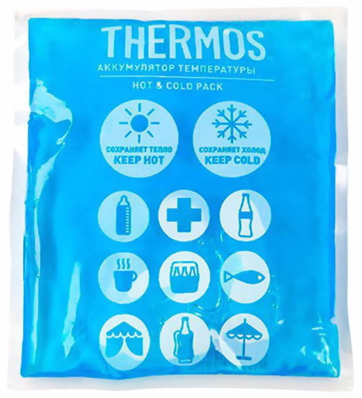 

Аккумулятор температуры Thermos Gel Pack Hot and Cold 350g (470713), Голубой