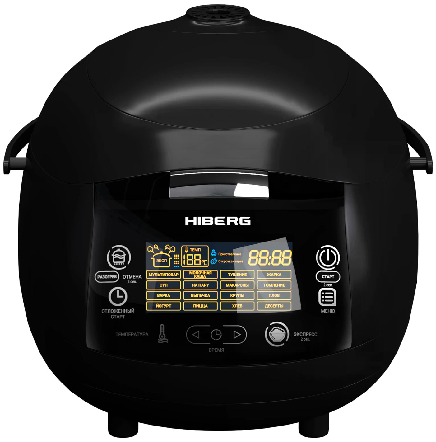 

Мультиварка Hiberg MC 590 BB, Черный