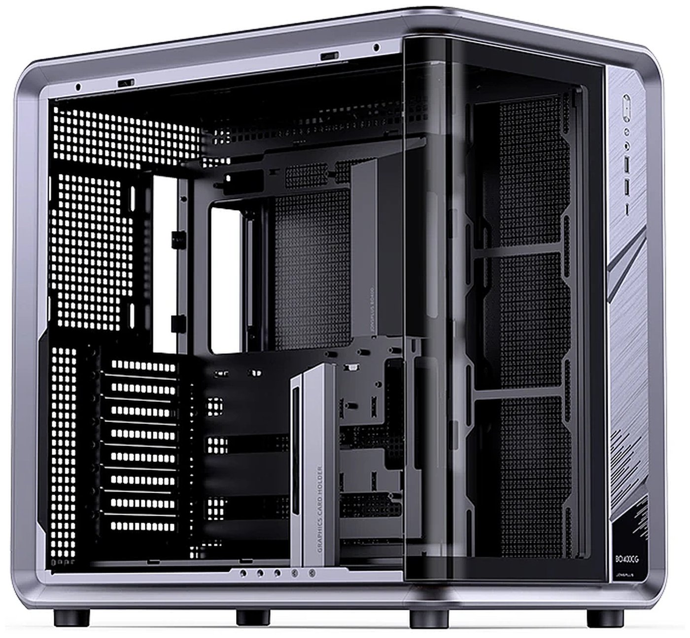 

Компьютерный корпус Jonsbo BO400CG Grey, Серый