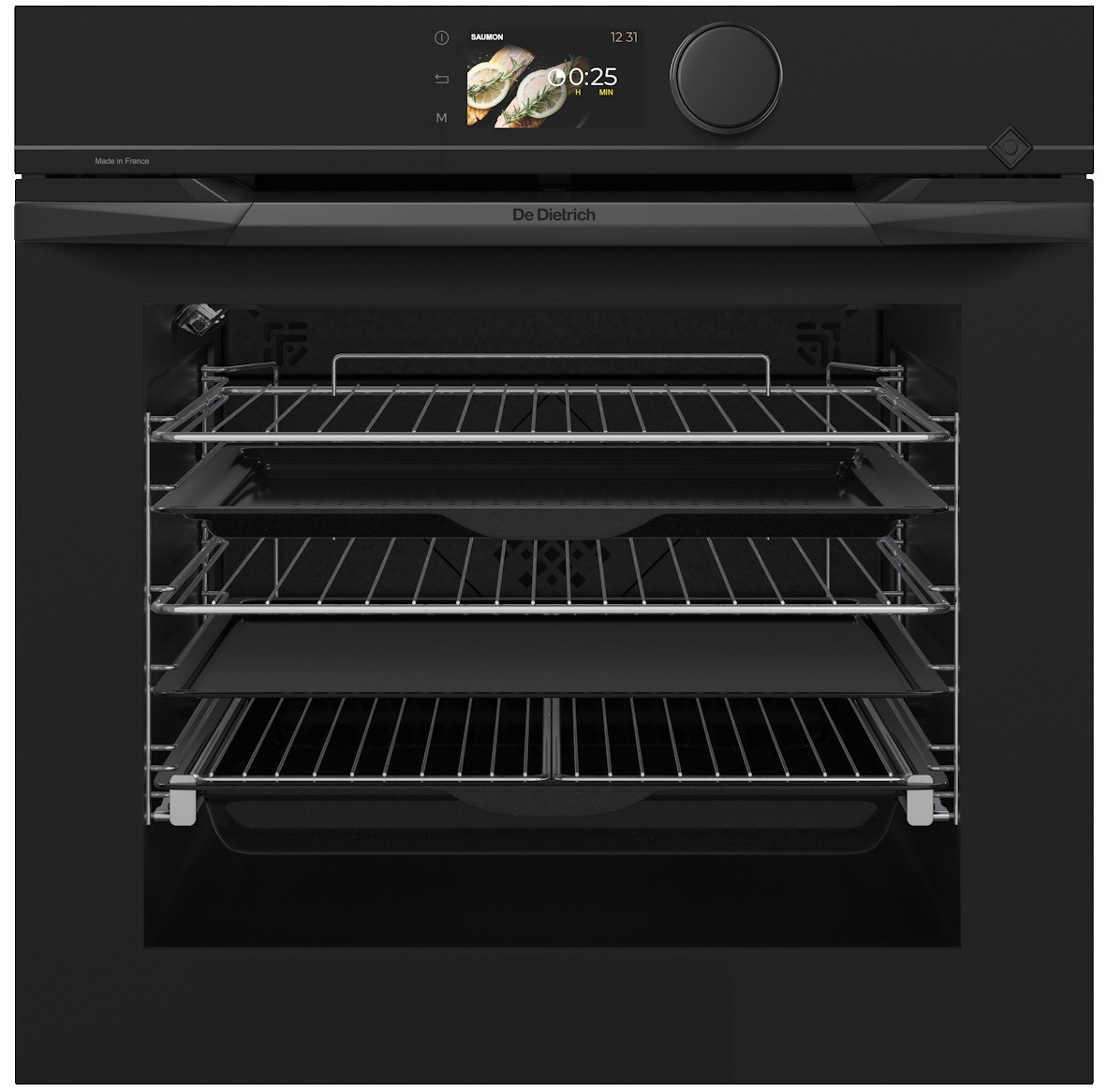 

Электрический духовой шкаф De Dietrich DOP4746BT, Черный