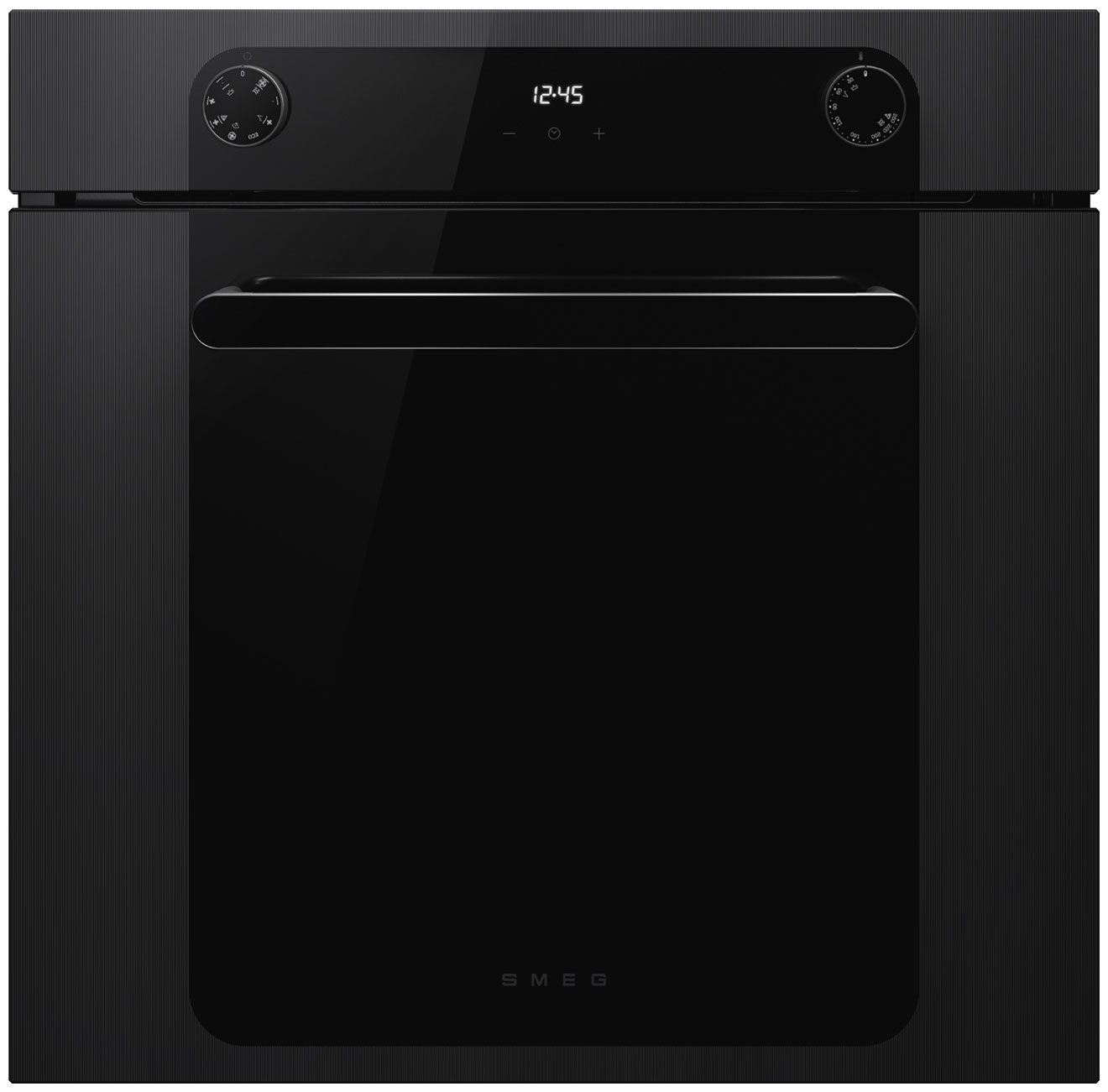 Изображение товара Духовой шкаф Smeg SF6200TB Черное стекло с конвекцией и аэрогрилем