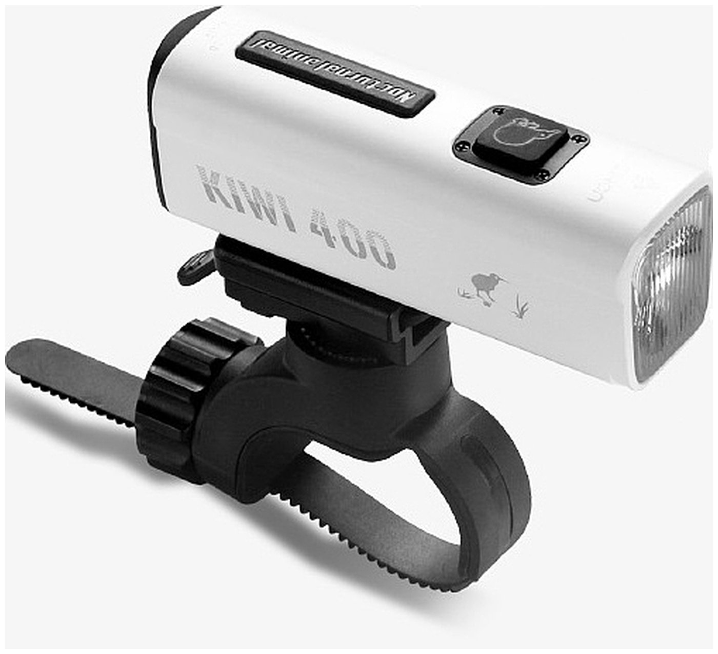 Передний велосипедный фонарь Gaciron KIWI-400 аккумуляторный IPX6 белый 2690₽