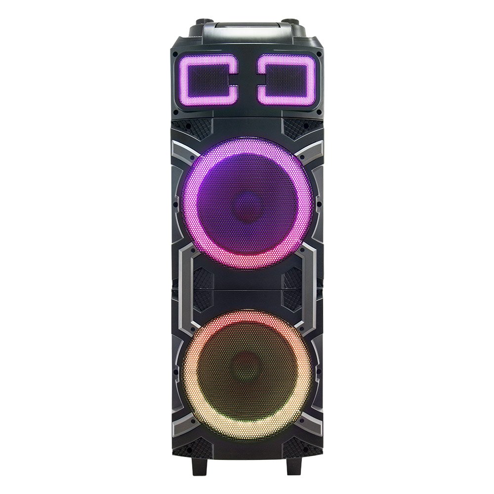 Изображение товара Беспроводная блютуз колонка ELTRONIC 30-18 CRAZY BOX 2 динамика 10 дюймов 120 Вт (RMS) / 1200 Вт (PMPO) TWS 2 беспроводных микрофона Изображение товара Беспроводная блютуз колонка ELTRONIC 30-18 CRAZY BOX 2 динамика 10 дюймов 120 Вт (RMS) / 1200 Вт (PMPO) TWS 2 беспроводных микрофона