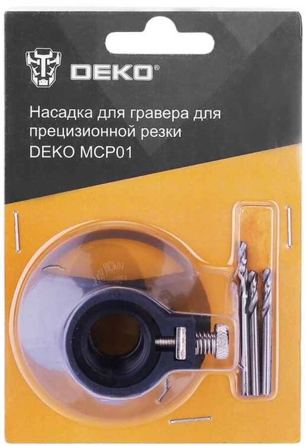 Насадка для гравера для прецизионной резки Deko MCP01 гибкий вал для гравера deko fs01 107 см черно желтый