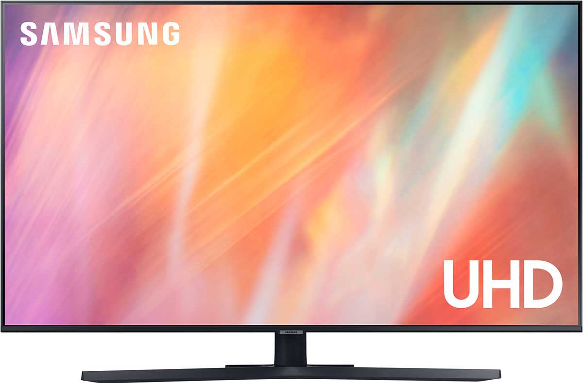 Изображение товара Телевизор Samsung 43" 4K UHD Smart TV с HDR и Wi-Fi 5 Изображение товара Телевизор Samsung 43" 4K UHD Smart TV с HDR и Wi-Fi 5
