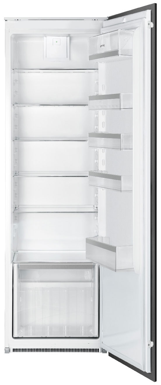 Встраиваемый однокамерный холодильник Smeg S8L1721F встраиваемый однокамерный холодильник kuppersberg vbmc 115