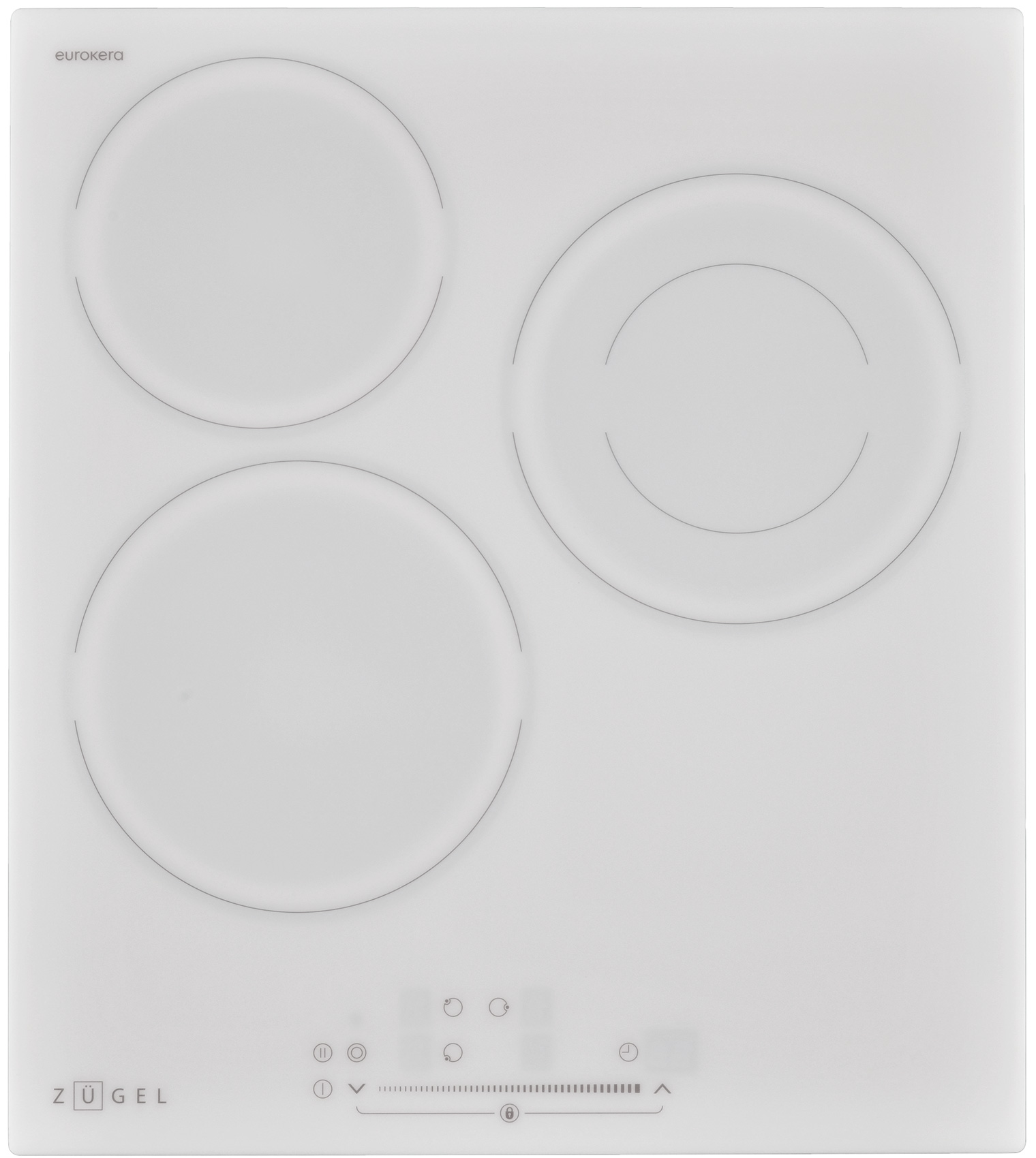 

Электрическая варочная панель Zugel ZEH452W, белая, Белый