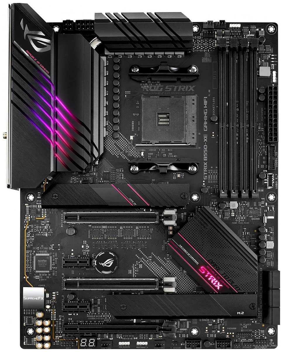Изображение товара Материнская плата Asus ROG STRIX B550-XE GAMING WIFI AM4 DDR4 ATX