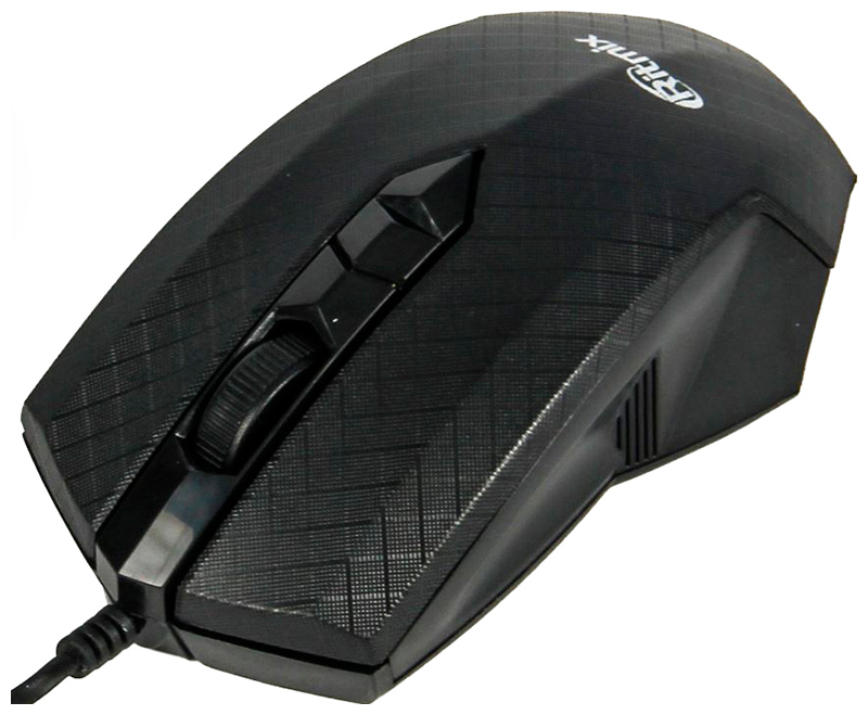 Проводная мышь для ПК Ritmix ROM-202 BLACK клавиатура мышь hiper os 1000 usb черный os 1000