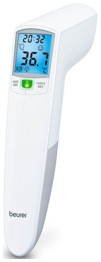 Термометр инфракрасный Beurer FT100 белый термометр инфракрасный beurer ft90 белый