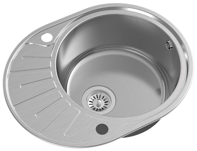 Изображение товара Кухонная мойка Oulin OL-R101 Сатин