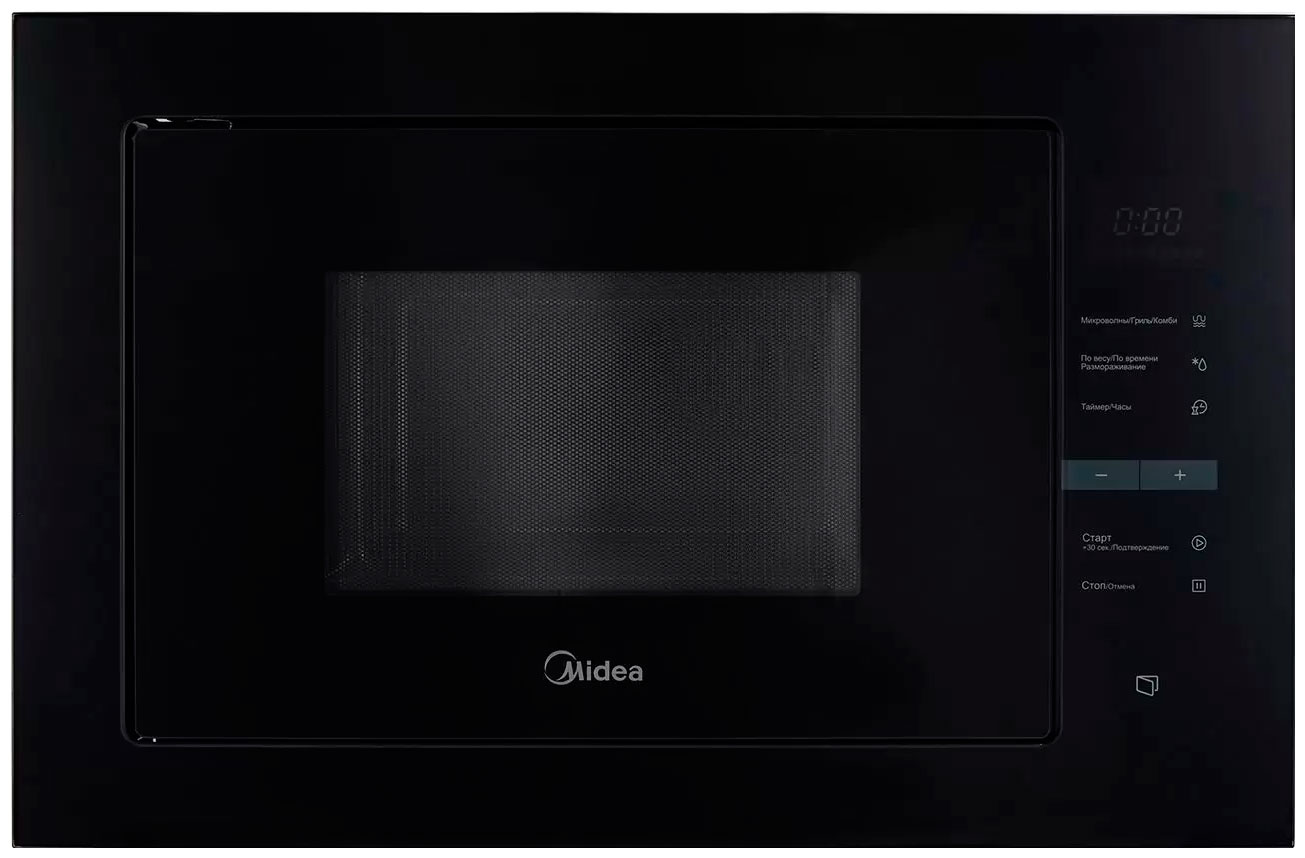 Изображение товара Встраиваемая микроволновая печь Midea MI10250GB с грилем и сенсорным управлением Изображение товара Встраиваемая микроволновая печь Midea MI10250GB с грилем и сенсорным управлением