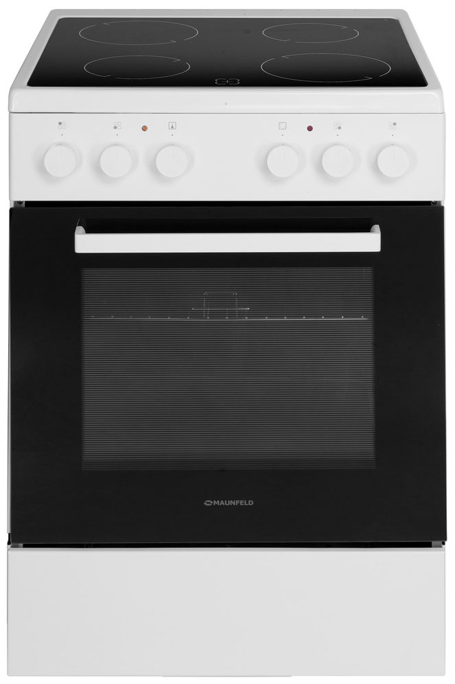 Изображение товара Электроплита Maunfeld MEC65CW07 с духовкой 60 л и 4 быстрых конфорками
