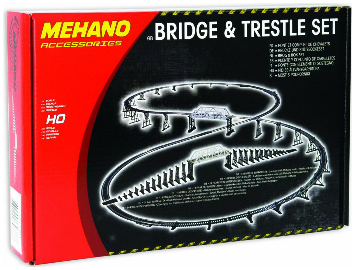 Изображение товара Мост с опорами для железной дороги Mehano FLEISCHMANN F292