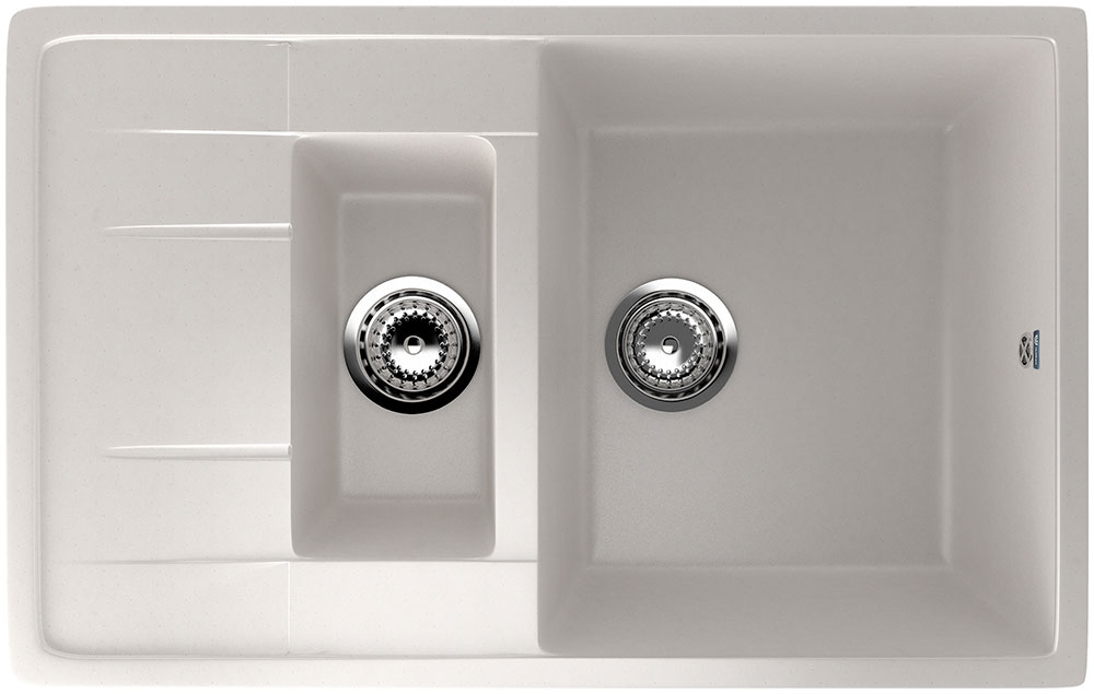 

Кухонная мойка Ulgran U-205/белый U-205-331