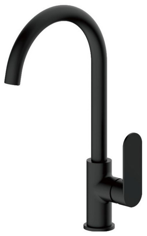 Изображение товара Кухонный смеситель Haiba HB590-7/черный (HB70590-7)