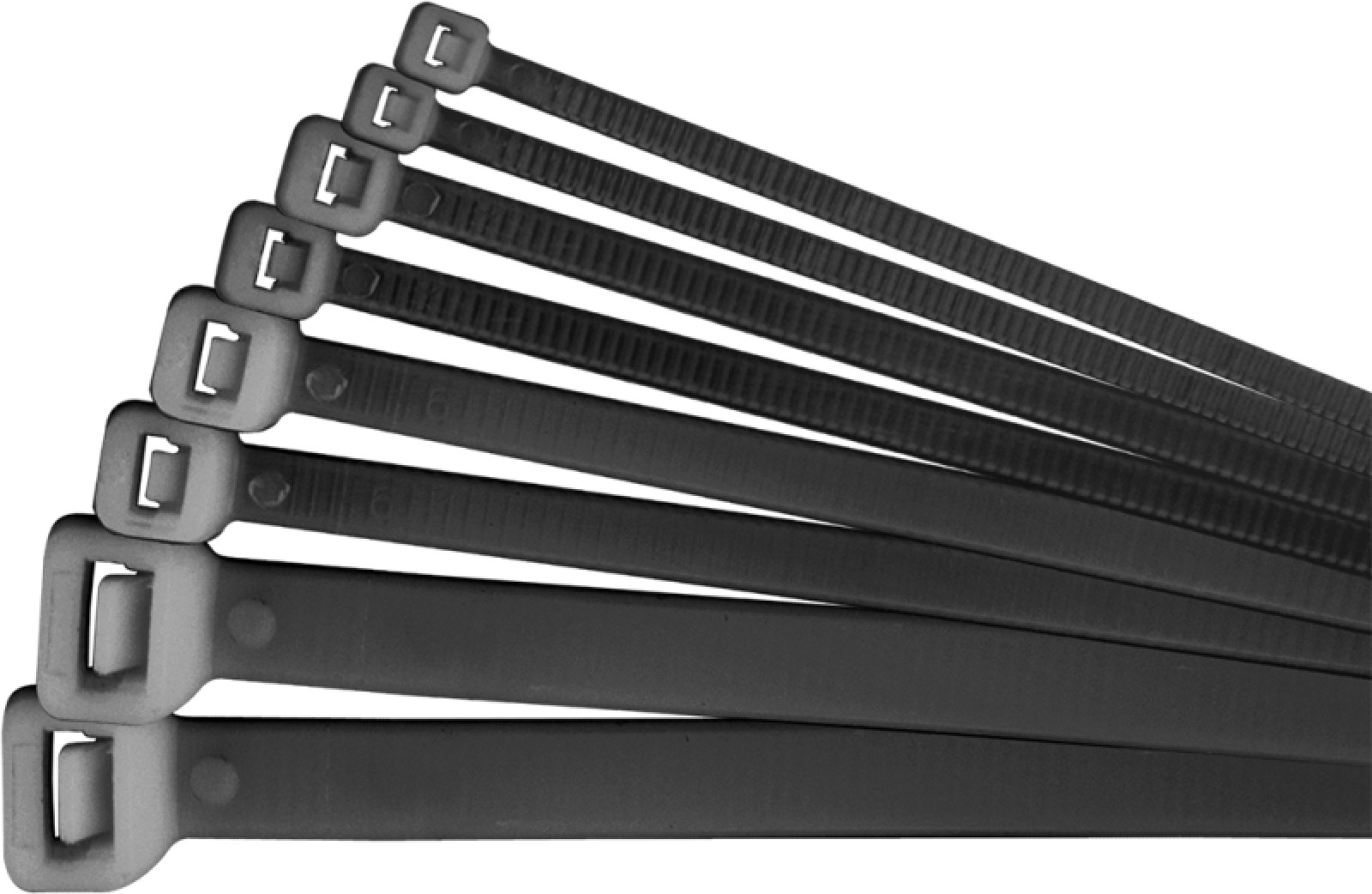 Изображение товара Кабели, провода и аксессуары Navigator Хомут кабельный 71 336 NCT-036-150-100/BL 3.6х150 нейл. черн. (уп.100шт) Navigator