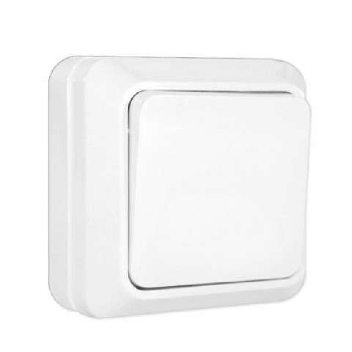 Изображение товара Выключатель 1-клавишный Универсал Олимп IP20 10А белый для освещения