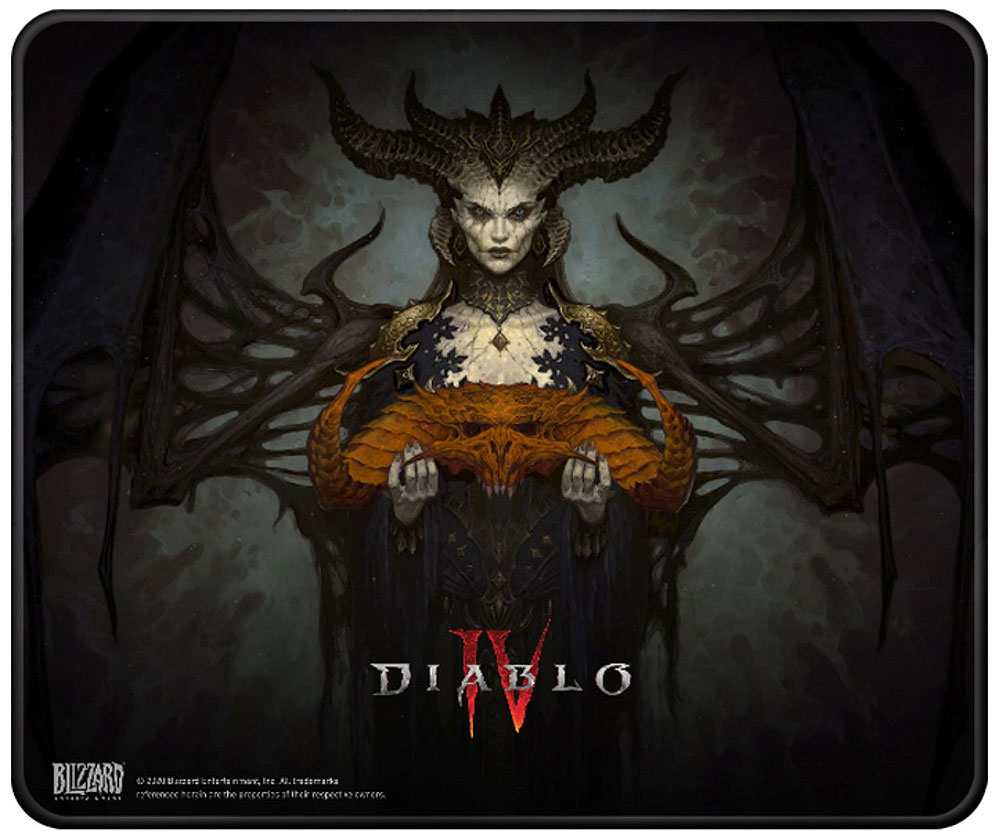 Коврик для мышек Blizzard Diablo IV Lilith L коврик для мышек blizzard diablo iv skeleton king l
