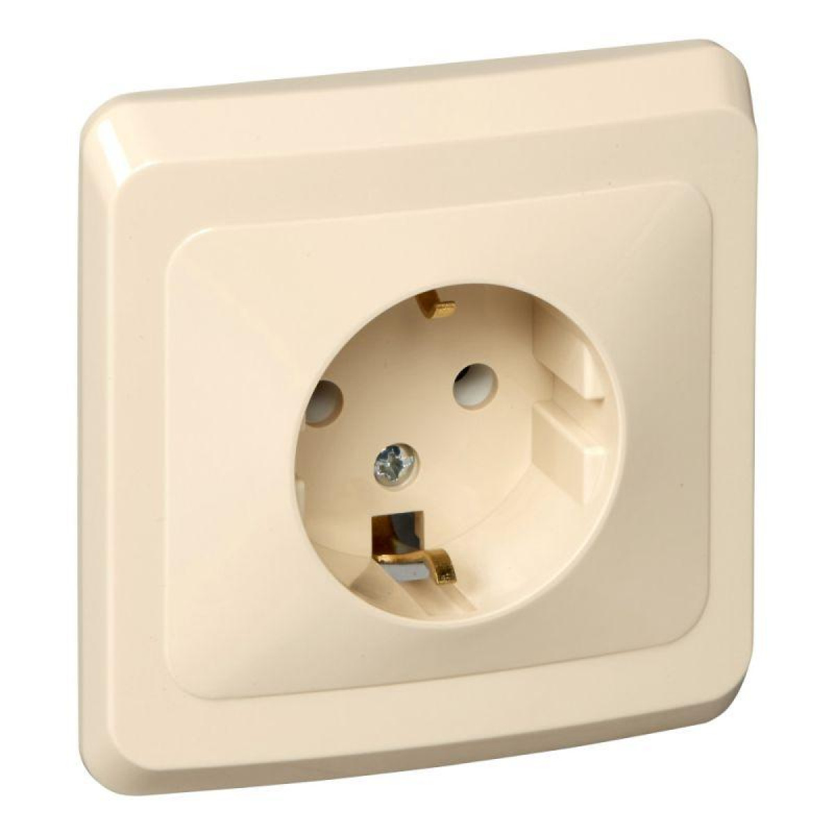 Изображение товара Розетка Systeme Electric Этюд 16А IP20 для внутреннего монтажа