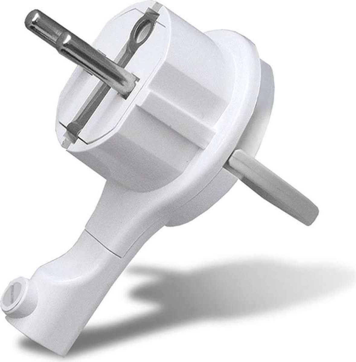 Изображение товара Электрическая вилка-невидимка UNIVersal 16А 250В с заземлением