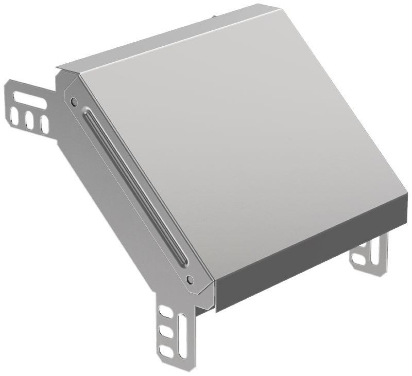 Изображение товара Угол для кабеленесущих лотков IEK 90 градусов, сталь с цинкованием, 200х50 мм