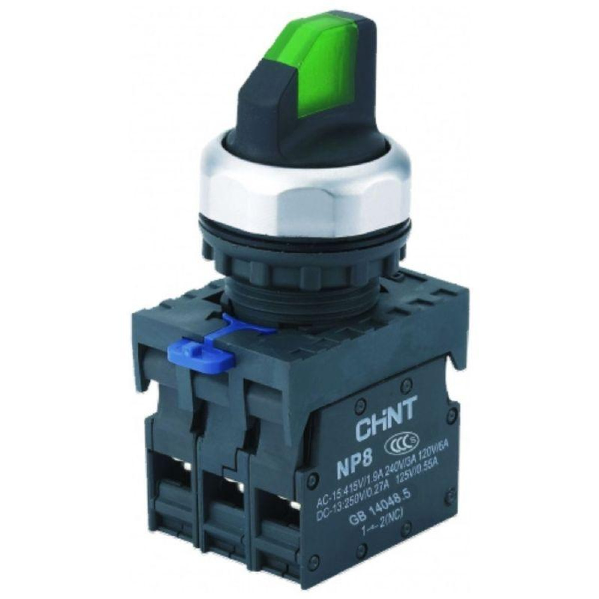 Изображение товара Chint NP8-11X/213 переключатель без подсветки IP65 2 положения с фиксацией
