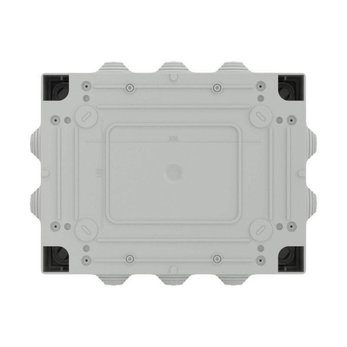 Изображение товара Изделия для электромонтажа DKC Коробка распределительная ОП 300х220х120мм IP55 10 каб. ввод